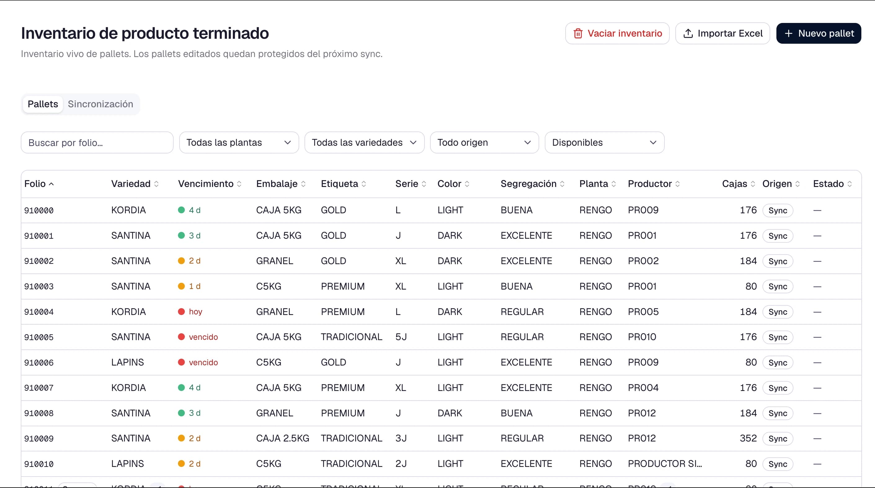Integrations or manual entry